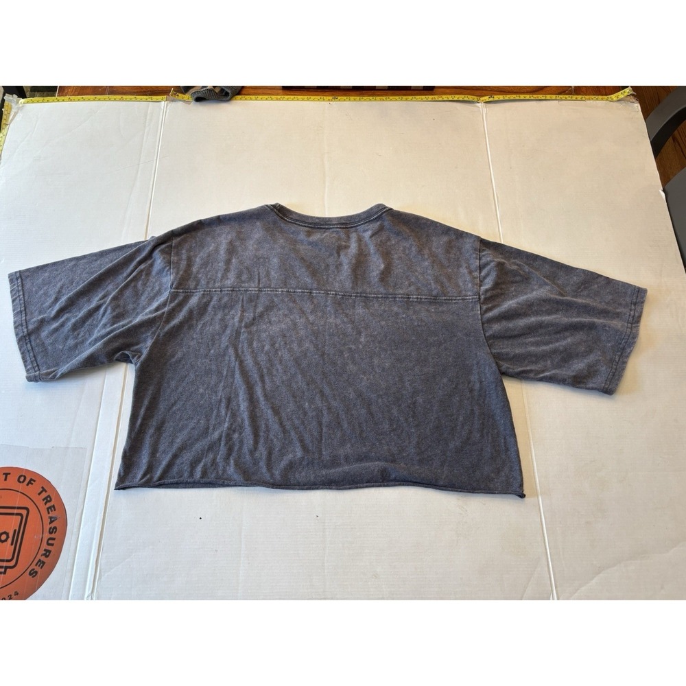 GM Chevy Country Western Rodeo‎ Relax Casual Street Crop Tshirt Women's Large - Picture 3 of 4